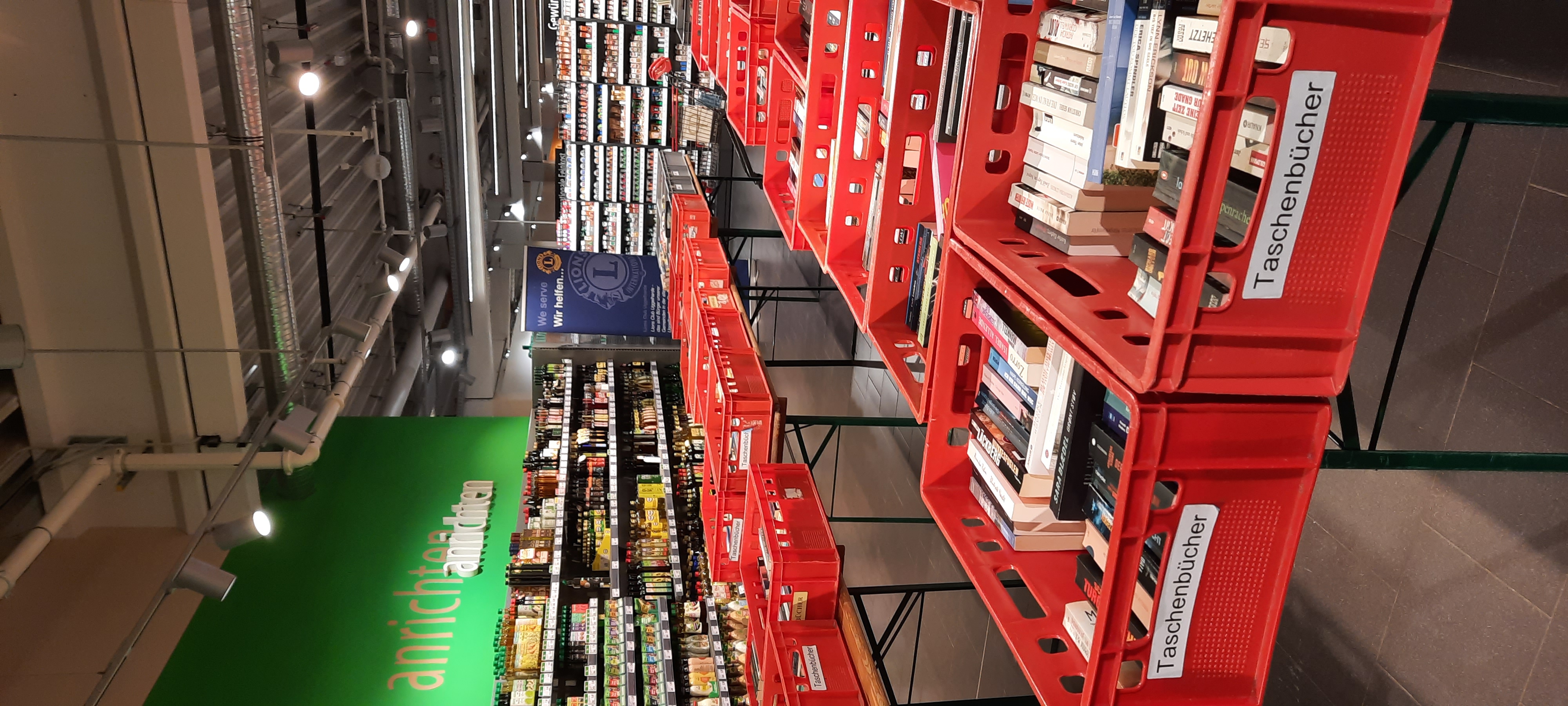 Bcherflohmrkt bei Famila in Tarp - Hinweise zu Bcherspenden - Uggelharde  - Lions Deutschland