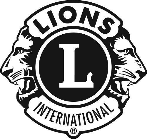 Lions Logo Schwarz-Weiß