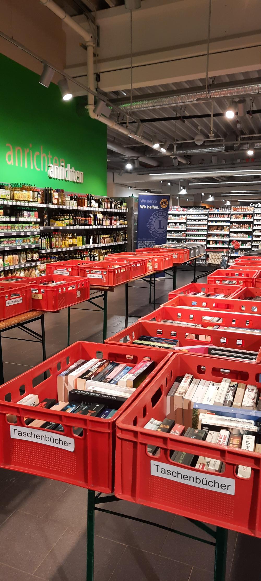 Bücherflohmarkt bei Familia in Tarp